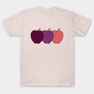 Apple in three colors T-Shirt